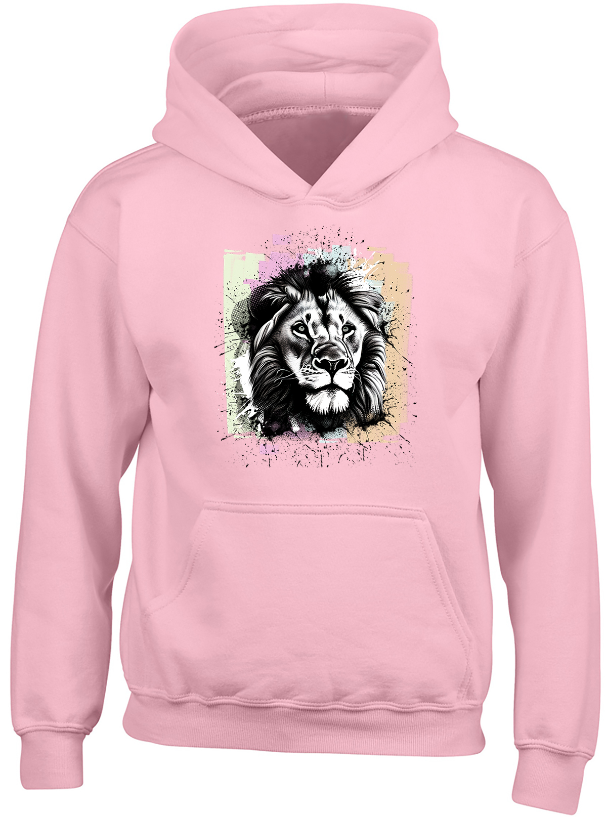 Lion shop face hoodie